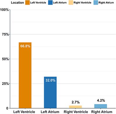 Clinical characteristics of patients with heart failure and intracardiac thrombus